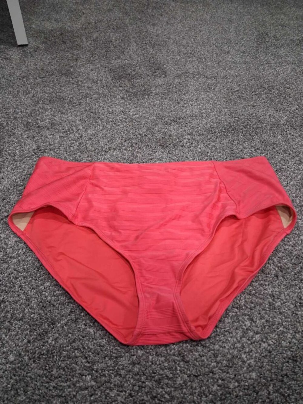 La Blanca High-Waist Bikini Swim Bottoms – Coral/Pink – Size 22W (NWOT)